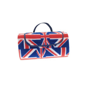 Country Club Union Jack Picnic Blanket