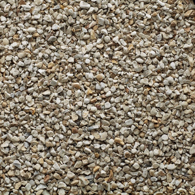 Country Cream Bulk Bag 850 kg Chippings - 15-25 mm Creamy Stone - L10 x W10 x H8 cm - 3