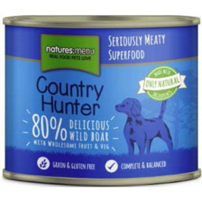Country Hunter Meals Dog Can Delicious Wild Boar 600g x 6