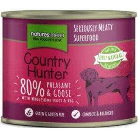 Country Hunter Meals Dog Can Pheasant And Goose 600g x 6