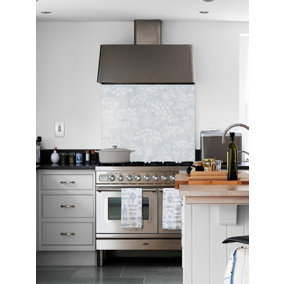 Country Living Meadow Pebble Glass Kitchen Self Adhesive Splashback 600mm x 750mm