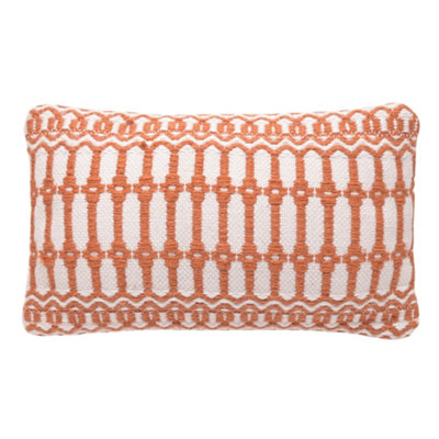 Country Living Outdoor Woven Terracotta Cushion