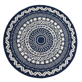 County Collection Circle Indoor/Outdoor Rugs  11659A