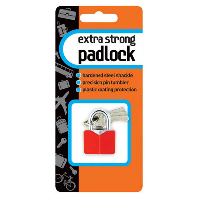 County Stationery Keyed Padlock (Pack of 6) Multicoloured (One Size) Price Comparisons | Compare The Build