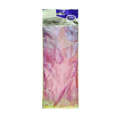 County Stationery Opalite Opal Effect Gift Wrap Sheets (Pack of 3) Multicoloured (One Size)