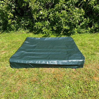 Cover for Wooden Raised Vegetable Bed in Green (125cm x 15cm)