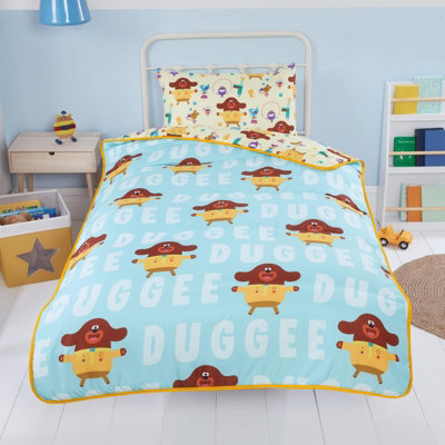 Coverless Duvet Cover Hey Duggee Kids Reversible 4.5 TOG Bedding Set Junior DIY at B Q