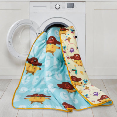 Coverless Duvet Cover Hey Duggee Kids Reversible 4.5 TOG Bedding Set - Junior - 4