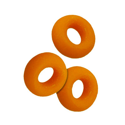 Cox Elastrator Rings Orange (100 Rings)
