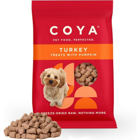 Coya Freeze-Dried Raw 12pk Adult Dog Treats - Turkey - 12 x 40g