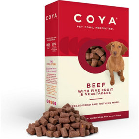 Coya Freeze-Dried Raw 6pk Adult Dog Food - Beef - 6 x 150g