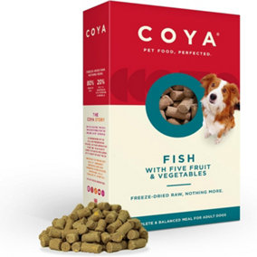 Coya Freeze-Dried Raw 6pk Adult Dog Food - Fish - 6 x 150g