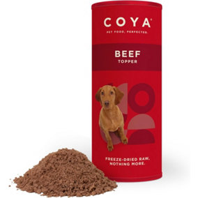 Coya Freeze-Dried Raw 6pk Adult Dog Food Topper -  Beef - 6 x 50g