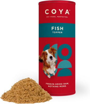 Coya Freeze-Dried Raw 6pk Adult Dog Food Topper -  Fish - 6 x 50g