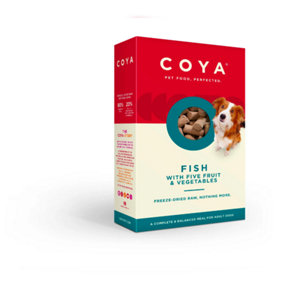 Coya Freeze-Dried Raw Adult Dog Food - Fish - 650g