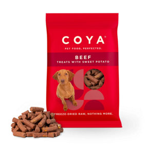 Coya Freeze-Dried Raw Adult Dog Treats - Beef - 40g
