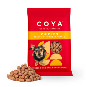 Coya Freeze-Dried Raw Adult Dog Treats - Chicken - 40g