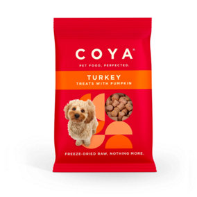 Coya Freeze-Dried Raw Adult Dog Treats - Turkey - 40g