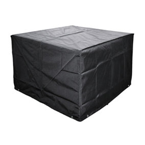 Cozy Bay EZBreathe 8 Seat Cube Set Cover in Black