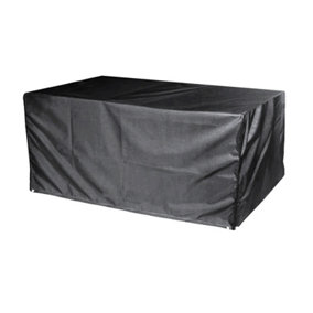 Cozy Bay EZBreathe Rectangular Dining Table Cover in Black