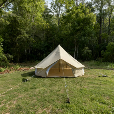 Cozy House Durable 5m Oxford Tent Breathable Rainproof Yurt for