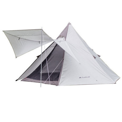 Cozy House Silver Triangular Tent Lightweight Waterproof Spacious ...