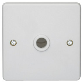 Crabtree 4075 Flex Outlet Plate with Terminals 20 Amp