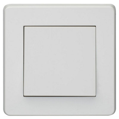 Crabtree 5170 Capital Wide Rocker Light Switch 1 Gang 2 Way SP 10 Amp