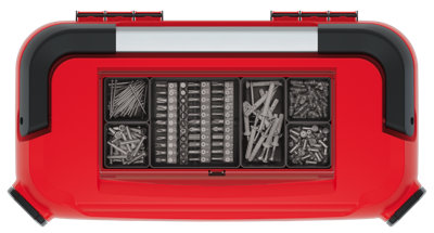 Craft Tool Make Up Storage Organiser Sewing Box DIY Toolbox Tote Tray - Model 4 - 4