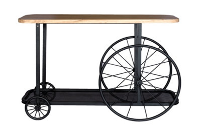 Craft Wheel Stylish Console Table