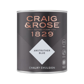 Craig & Rose 1829 Anstruther Blue Chalky Paint 750ML