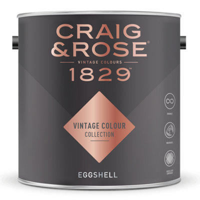 Craig & Rose 1829 Eggshell Mixed Colour Regency Cream 2.5L