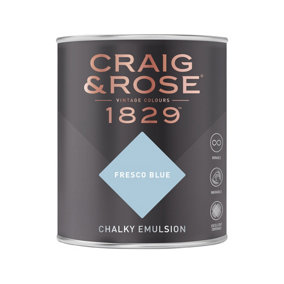 Craig & Rose 1829 Fresco Blue Chalky Paint 750ML