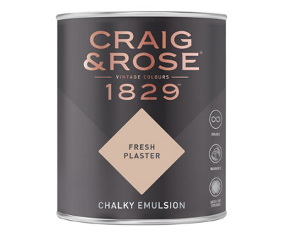 Craig & Rose 1829 Fresh Plaster Chalky Paint 750ML