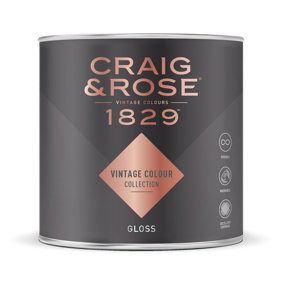 Craig & Rose 1829 Gloss Mixed Colour Adam White 1L