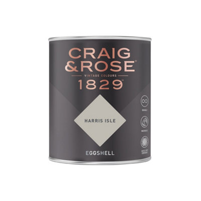 Craig & Rose 1829 Harris Isle Eggshell Paint 750ml