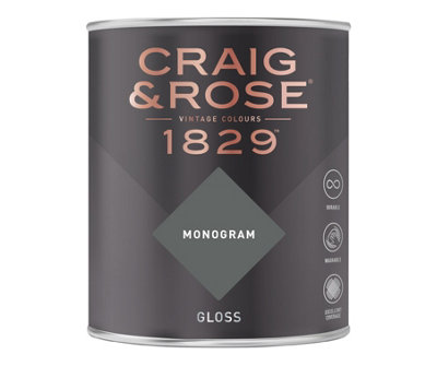 Craig & Rose 1829 Monogram Gloss Paint 750ml