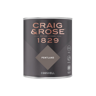 Craig & Rose 1829 Pentland Eggshell Paint 750ml