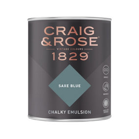 Craig & Rose 1829 Saxe Blue Chalky Paint 750ML