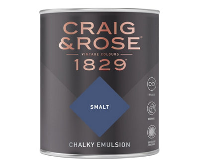 Craig & Rose 1829 Smalt Chalky Paint 750ML