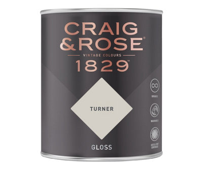 Craig & Rose 1829 Turner Gloss Paint 750ml