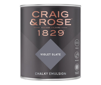 Craig & Rose 1829 Violet Slate Chalky Paint 750ML