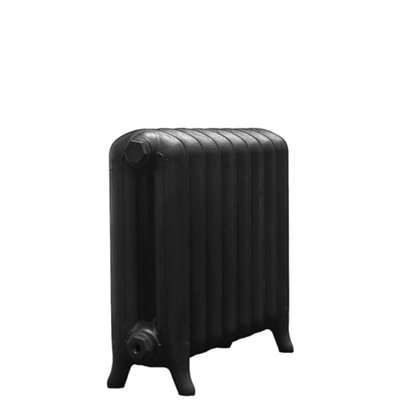 CRANE Peerless Cast Iron Radiator 560mm Tall x 10 Sections 800mm - Painted in a stock colour