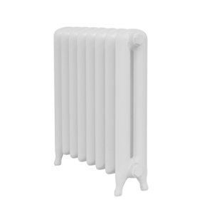 CRANE Peerless Cast Iron Radiator 760mm Tall x 7 Sections 569mm - Painted in a stock colour