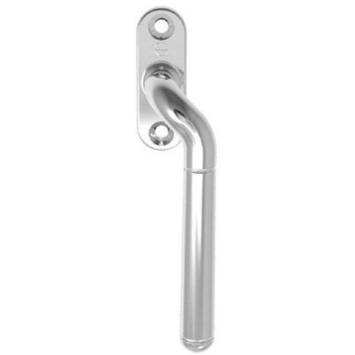 Cranked Locking Window Espagnolette Handle - Right Handed 110mm ...