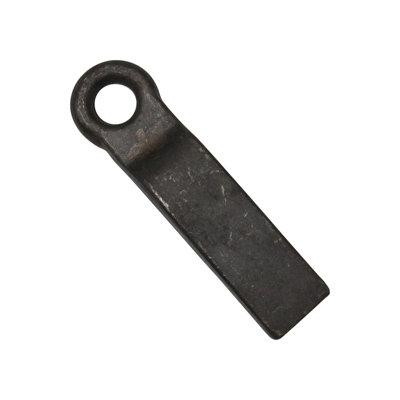 Cranked Trailer Hitch Eye 16" Mild Steel (24 Ton Weld On Towing Ring)