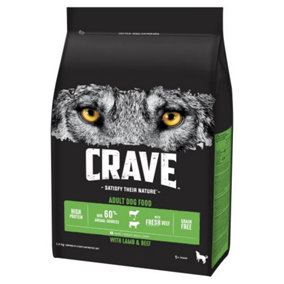 Crave Dog Complete With Lamb & Beef 2.8kg