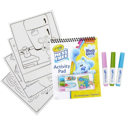 Crayola Blue's Clues Colour Wonder Activity Pad