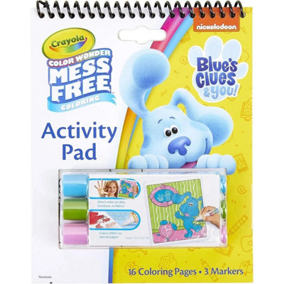 Crayola Blue's Clues Colour Wonder Activity Pad