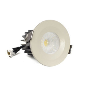 Cream 10W LED Downlight - Warm & Cool White - Dimmable IP65 - SE Home